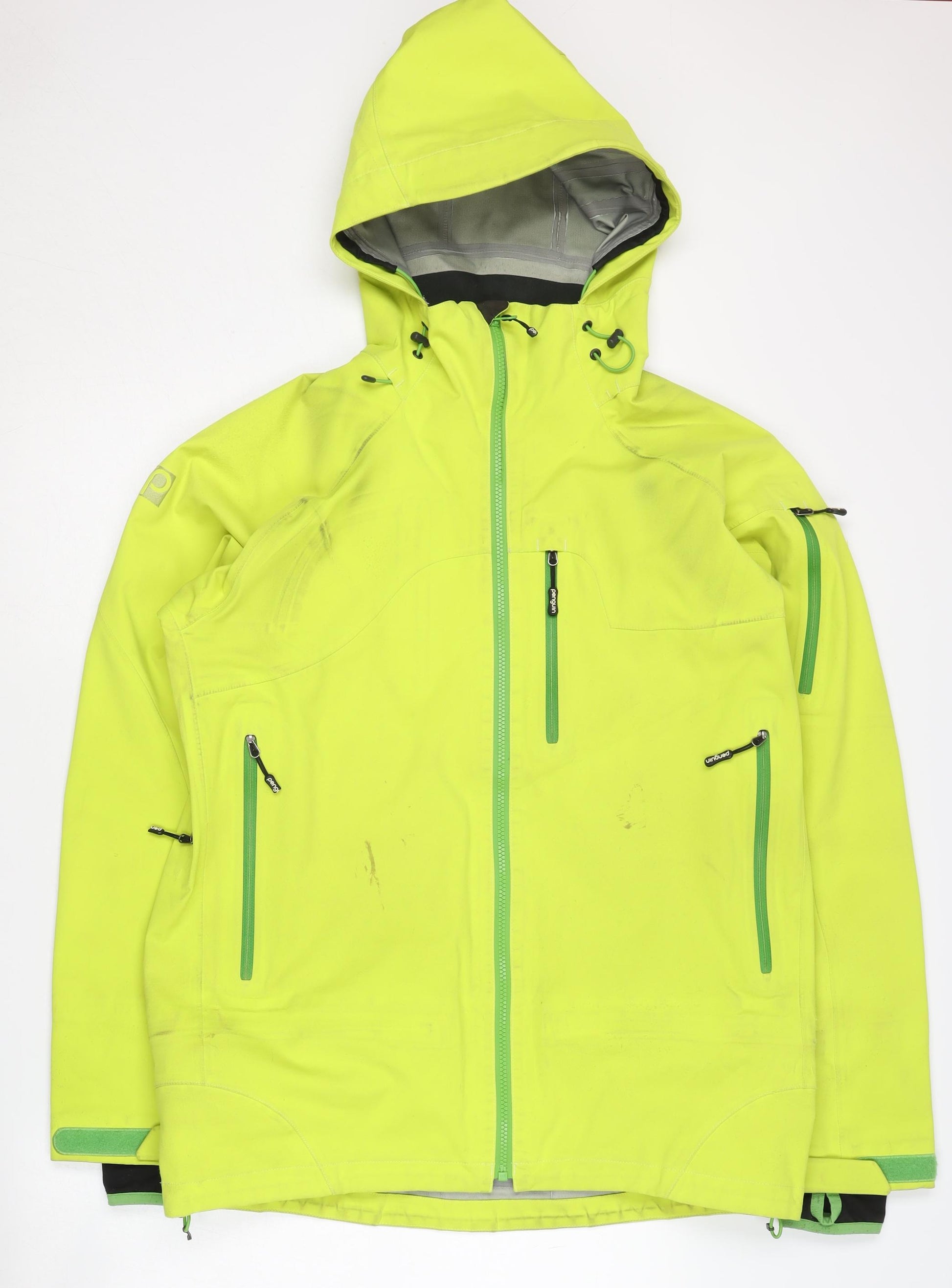 Hooded Raincoat Penguin Rain Jacket Original Penguin Ratner Jacket