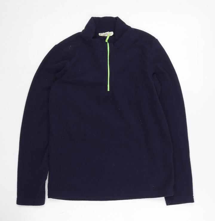 Mountain Warehouse Boys Blue Fleece Zip Sweatshirt 11-12 Years