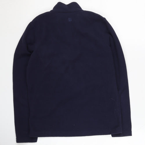 Mountain Warehouse Boys Blue Fleece Zip Sweatshirt 11-12 Years