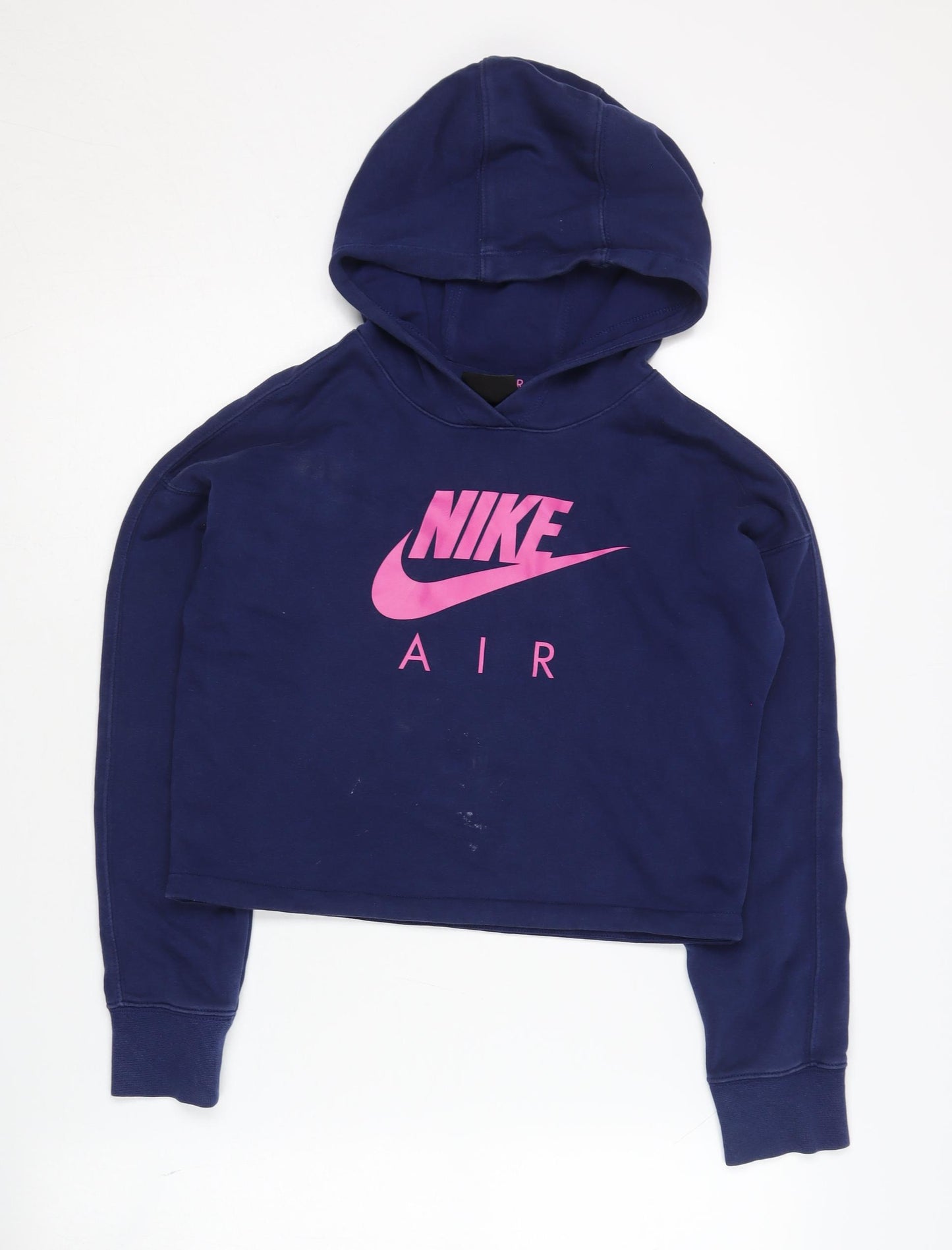 Nike Girls Blue Pullover Hoodie - Size 11-12 Years