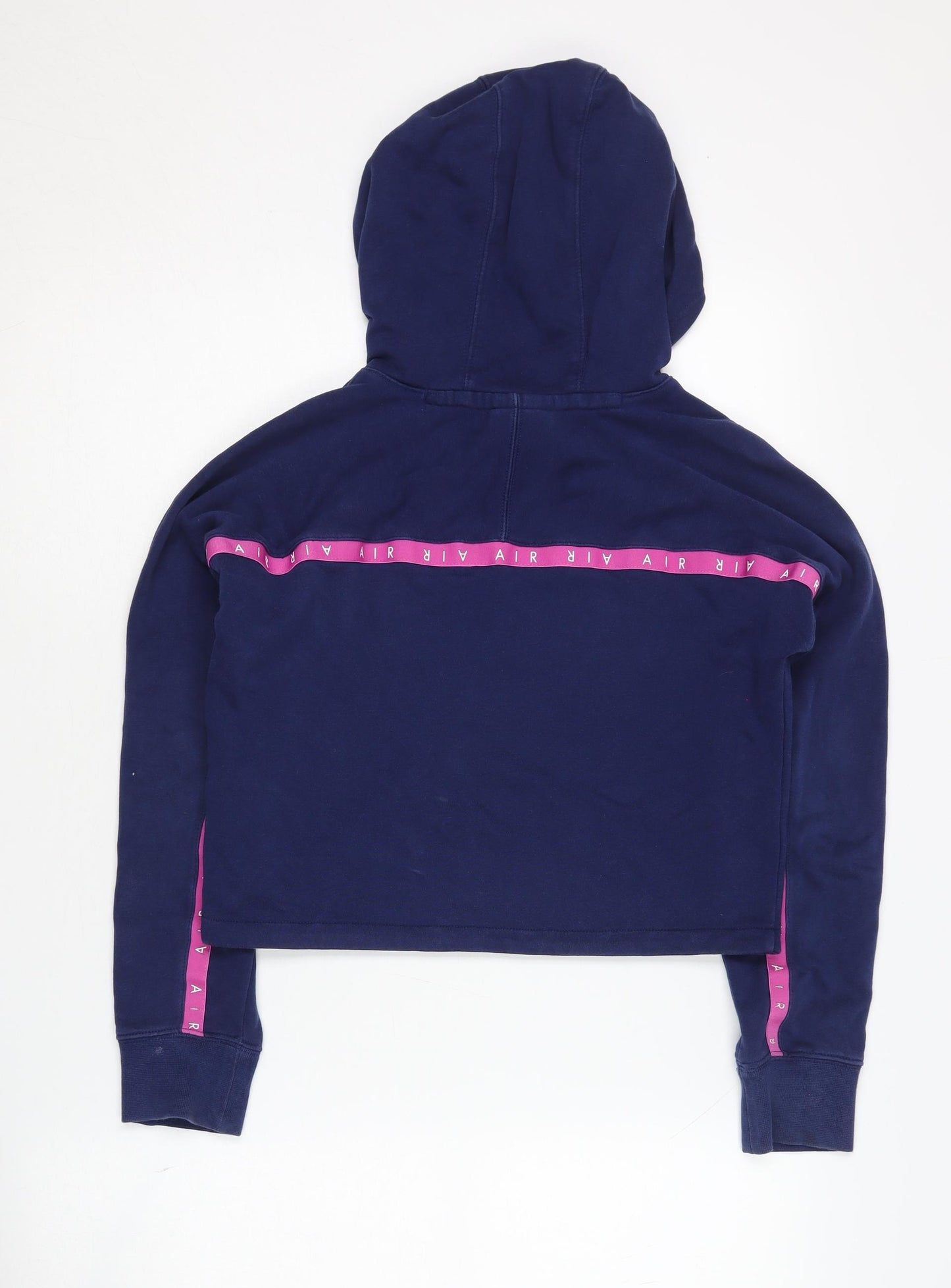 Nike Girls Blue Pullover Hoodie - Size 11-12 Years