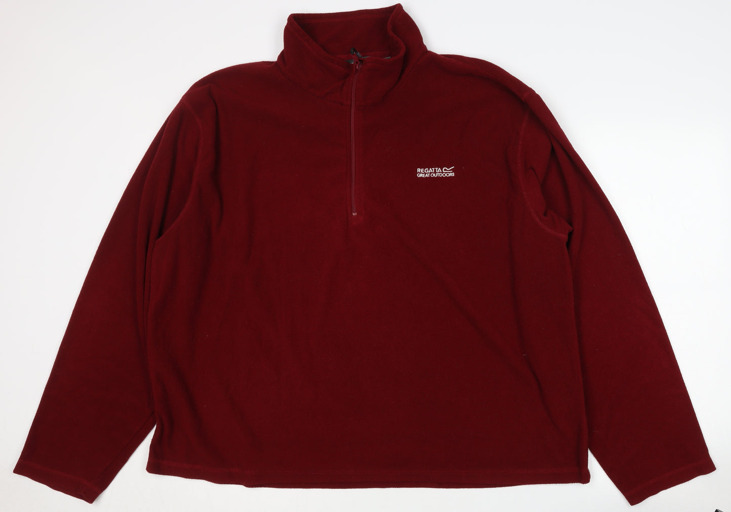 Regatta Men's Red 3XL Fleece 1/4 Zip Sweatshirt