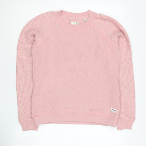 Jack Wills Pink Women's Sweatshirt Size 8