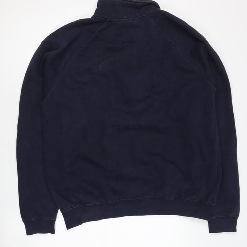 G&G Men's Blue Pullover Sweatshirt L