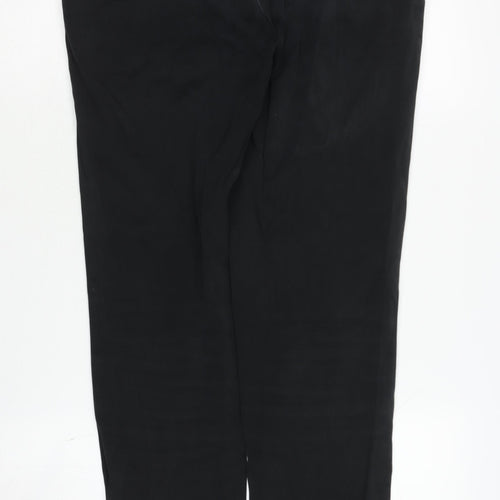COS Men's Black Straight Trousers Cotton