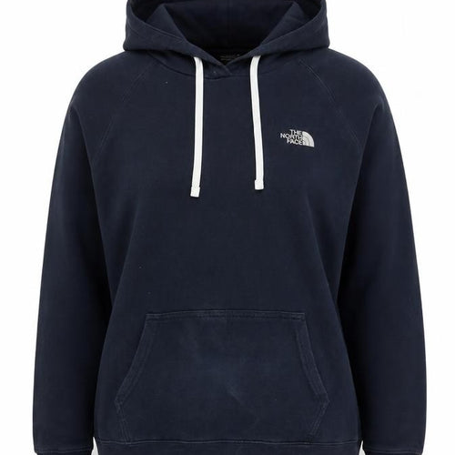 The North Face Women's Blue Hoodie, L, Pullover, Logo