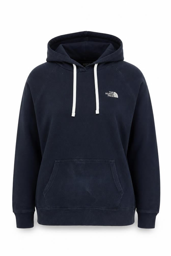The North Face Women's Blue Hoodie, L, Pullover, Logo