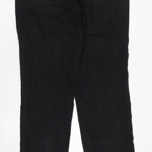 GAP Men’s Black Chino Trousers, Size L, Casual