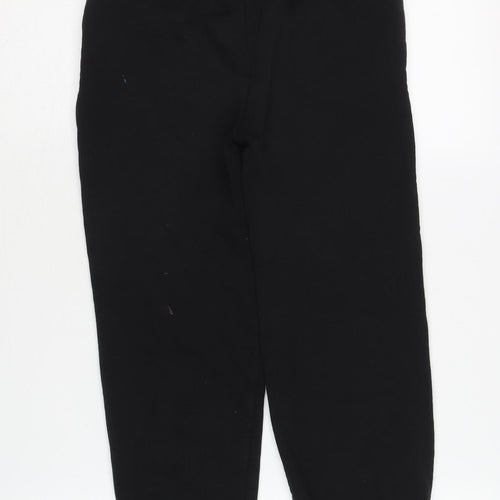 Disney at George Girls Black Jogger Trousers 8-9 Years