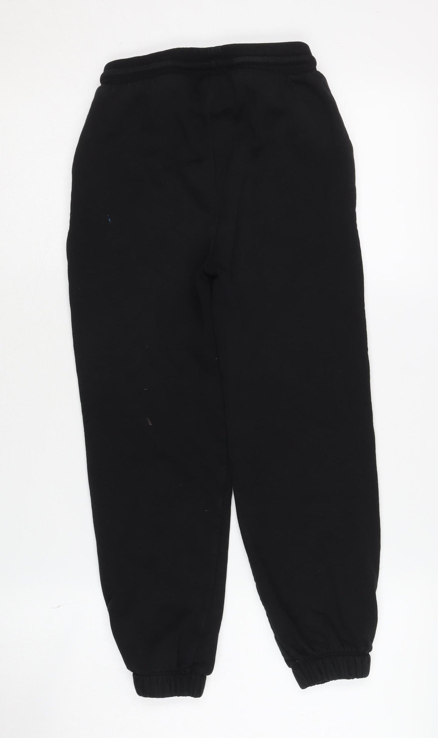 Disney at George Girls Black Jogger Trousers 8-9 Years