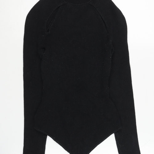 Abercrombie & Fitch Women's Black Bodysuit (S)