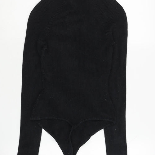 Abercrombie & Fitch Women's Black Bodysuit (S)