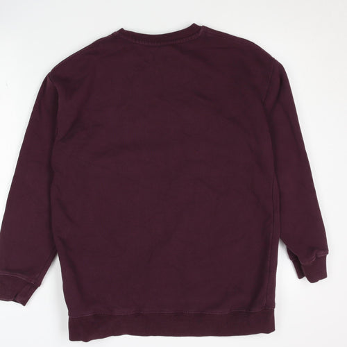 Harvard University Sweatshirt Unisex Purple S Logo