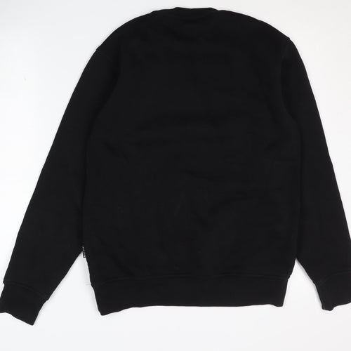 Nicce Men's Black Graphic Print Sweatshirt XS
