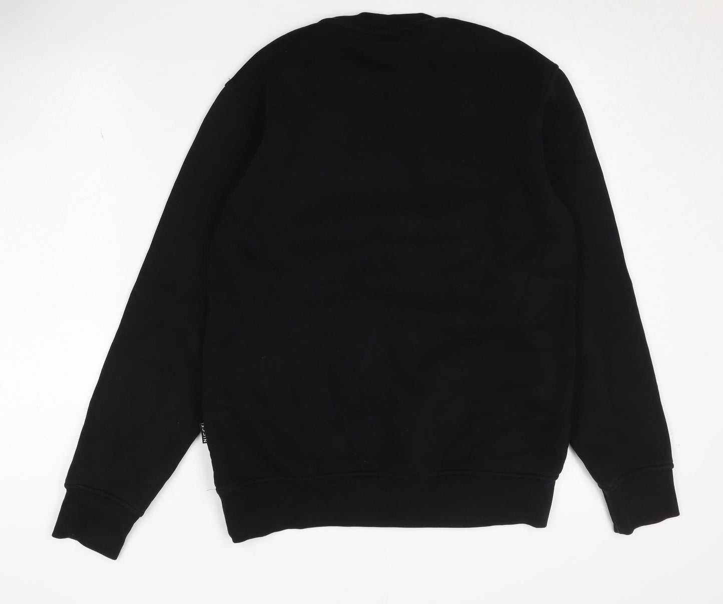 Nicce Men's Black Graphic Print Sweatshirt XS