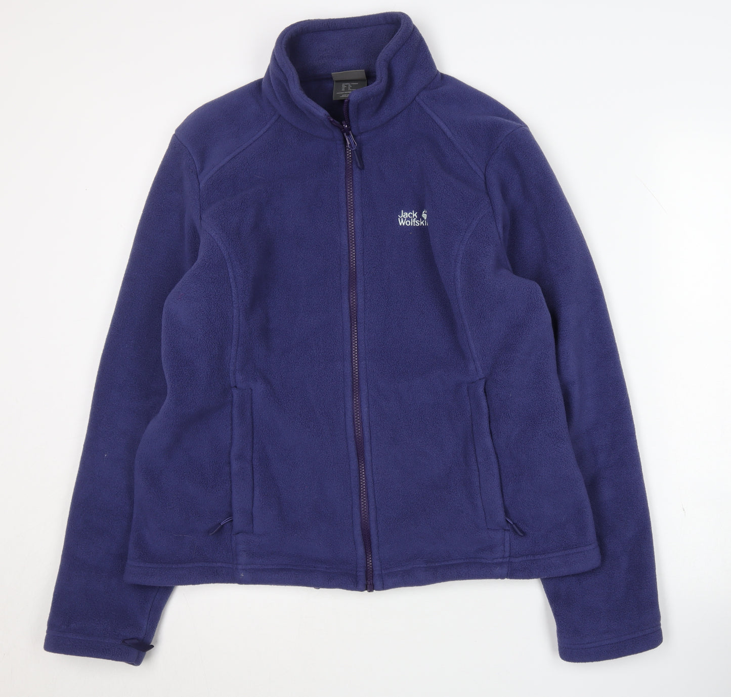 Jack Wolfskin Purple Women's Fleece Jacket, Size 18