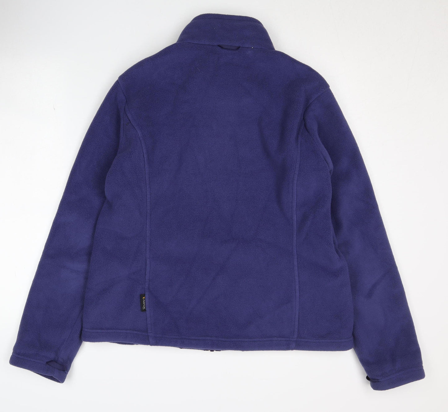 Jack Wolfskin Purple Women's Fleece Jacket, Size 18