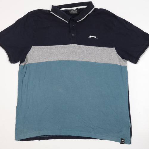 Slazenger Men's Multicoloured 2XL Polo Shirt