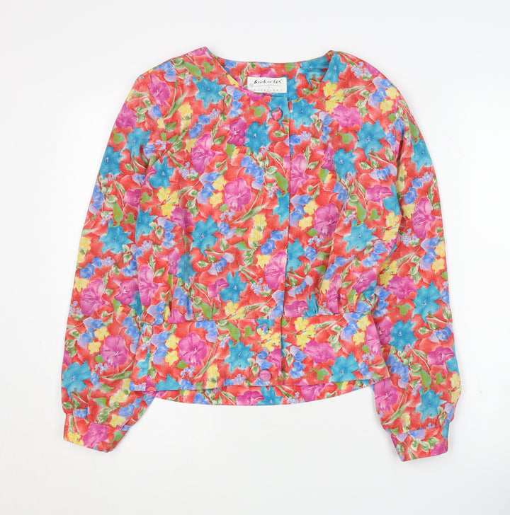 Berkertex Women's Multicoloured Floral Blouse Size 12