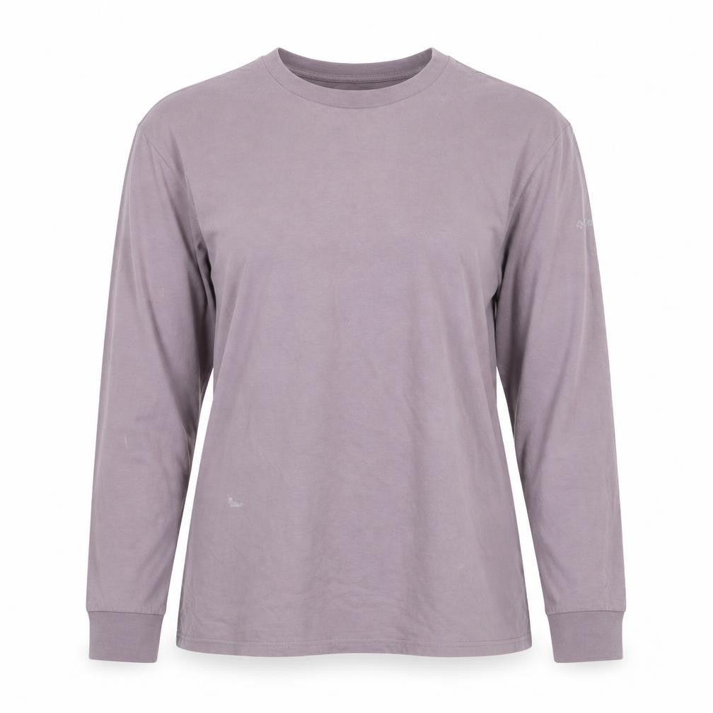 Columbia Unisex Purple Long Sleeve T-Shirt - Small