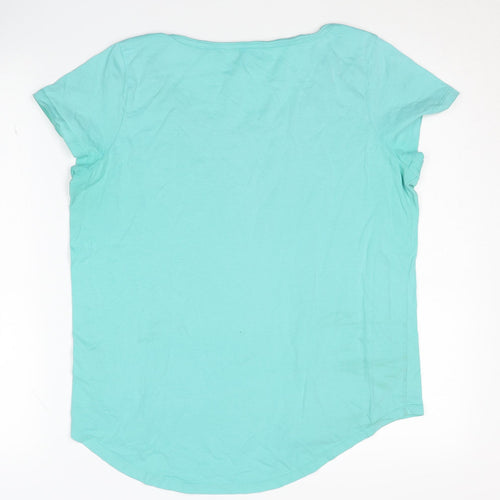 Crew Clothing Co. Women's Blue T-Shirt Size 14
