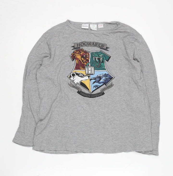 Zara Harry Potter Girls Grey Long Sleeve T-Shirt 13-14 Years