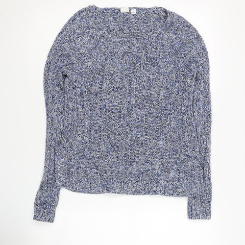 GAP Women's Blue Pullover Jumper Size S