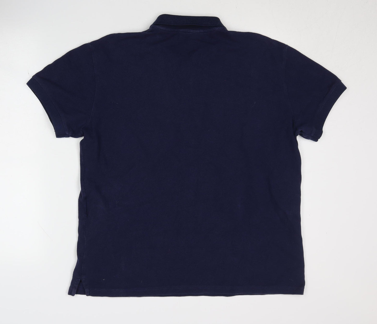 Versace Jeans Men's Blue Polo Shirt L