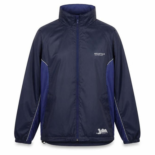 Regatta Blue Waterproof Rain Jacket Unisex Large