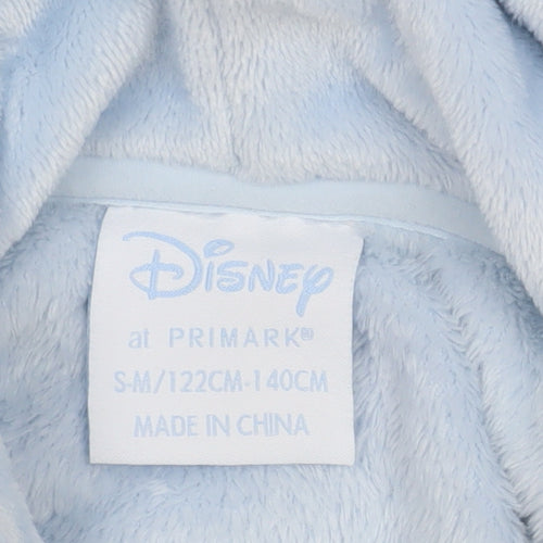 Disney Stitch Blue Fleece Hooded Robe for Teens