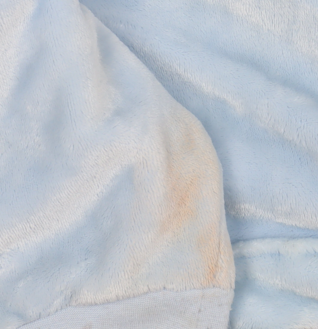 Disney Stitch Blue Fleece Hooded Robe for Teens