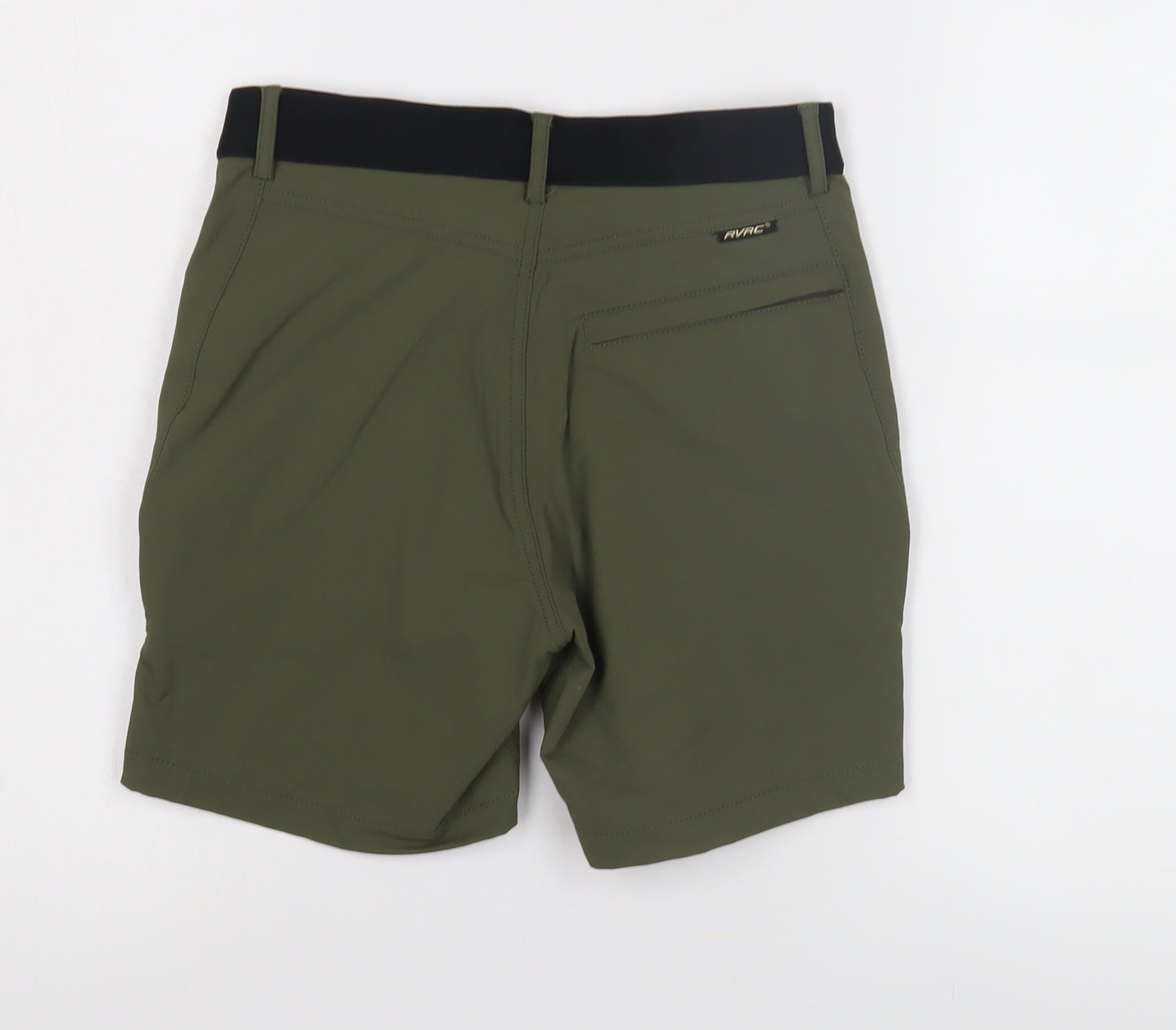 RevolutionRace Green Unisex Shorts, S - Pockets, Zip Design