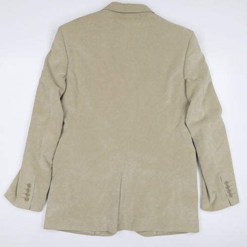 Thomas Nash Men's Beige Corduroy Blazer, Size 38
