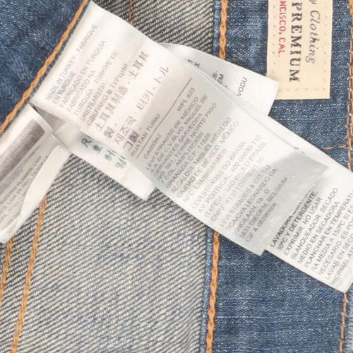 Levi's Men's Blue Straight Jeans, Size Regular, Medium Wash