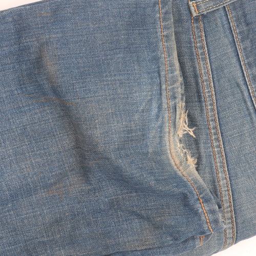Levi's Men's Blue Straight Jeans, Size Regular, Medium Wash