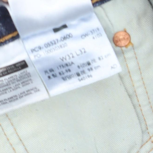 Men's Levi's Blue Straight Jeans W32 L32