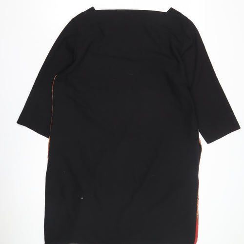 Laura Ashley Women’s Black Multicoloured Shift Dress