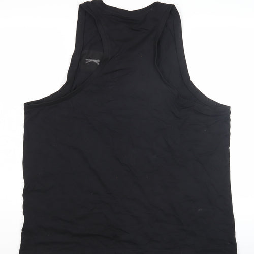 Slazenger Men's Black 2XL Basic Tank Top