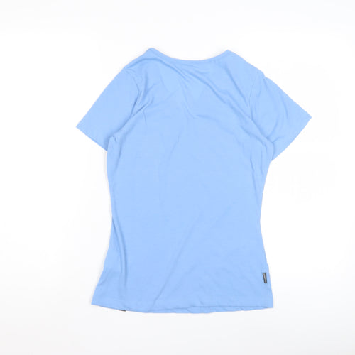 Berghaus Women's Blue V-Neck T-Shirt Size 8