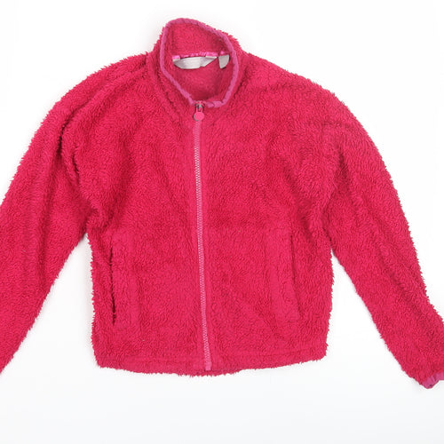 Regatta Girls Pink Fleece Jacket 7-8 Years
