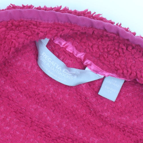 Regatta Girls Pink Fleece Jacket 7-8 Years