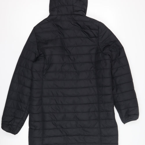Peter Storm Women's Black Puffer Jacket Size 12 Hooded