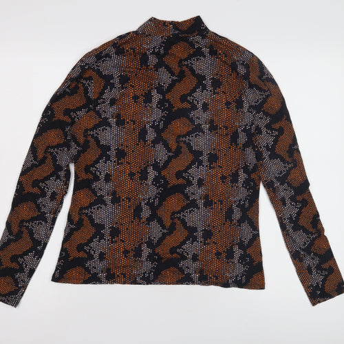 Warehouse Women’s Animal Print Top, Size 14
