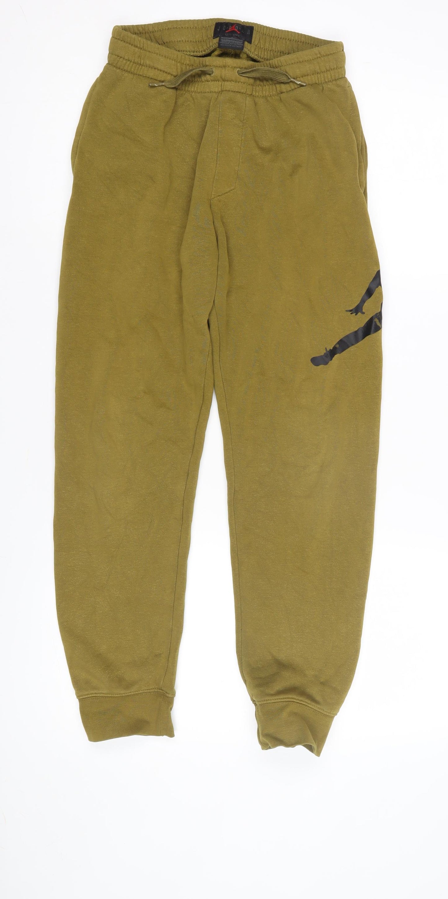 Jordan Boys Green Jogger Trousers - 12 Years