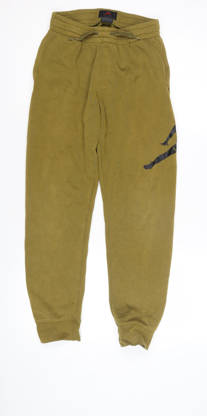 Jordan Boys Green Jogger Trousers - 12 Years
