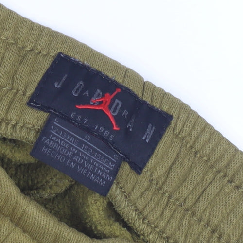 Jordan Boys Green Jogger Trousers - 12 Years