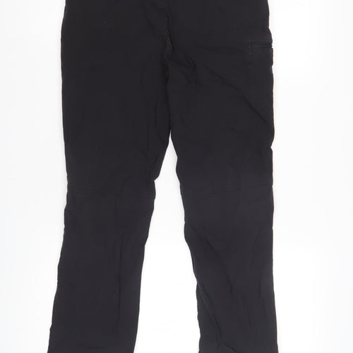 Karrimor Boys Black Trousers 13 Years Zip Pocket Activewear