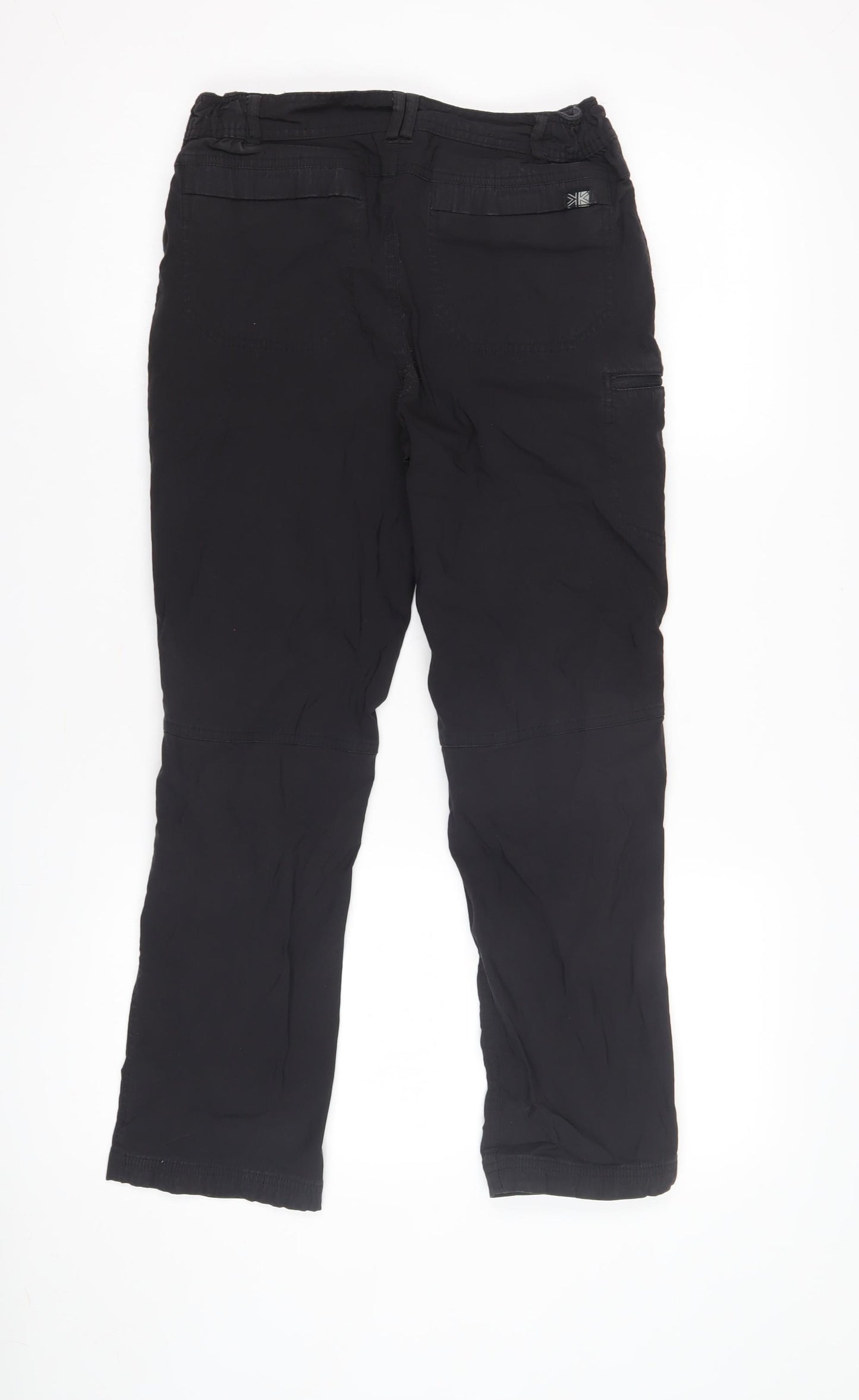 Karrimor Boys Black Trousers 13 Years Zip Pocket Activewear