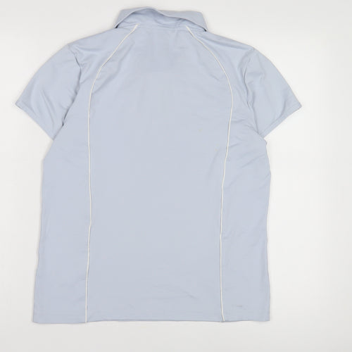 Calvin Klein Women's Blue Polo Shirt Size M