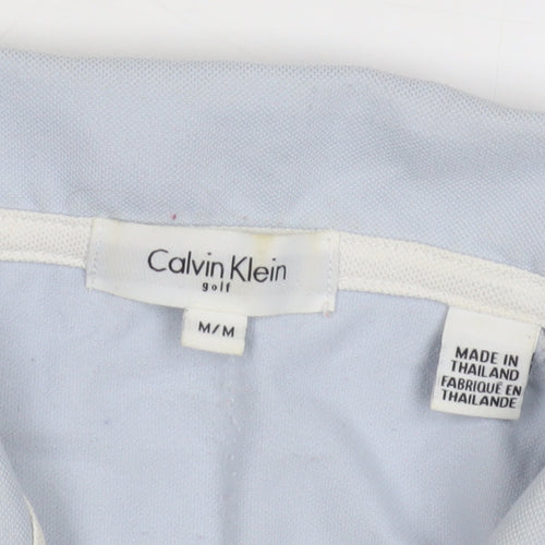 Calvin Klein Women's Blue Polo Shirt Size M